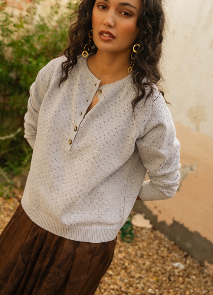 morelia jumper ceniza